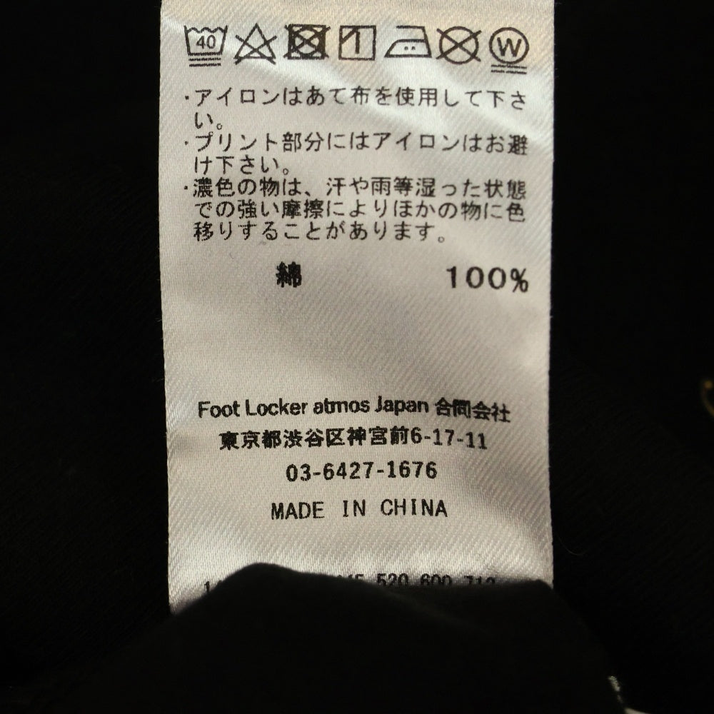 ATMOS(アトモス) ×STAR WARS EPISODE 1 T-shirt エピソード 1 プリント クルーネック 半袖 Tシャツ カットソー ブラック MA24S-TS044