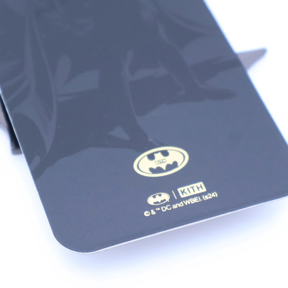 KITH(キス) ×Batman Dark Knight Symbol Keychain バッドマン ダークナイトシンボル キーチェーン ブラック KHLHO0024-906