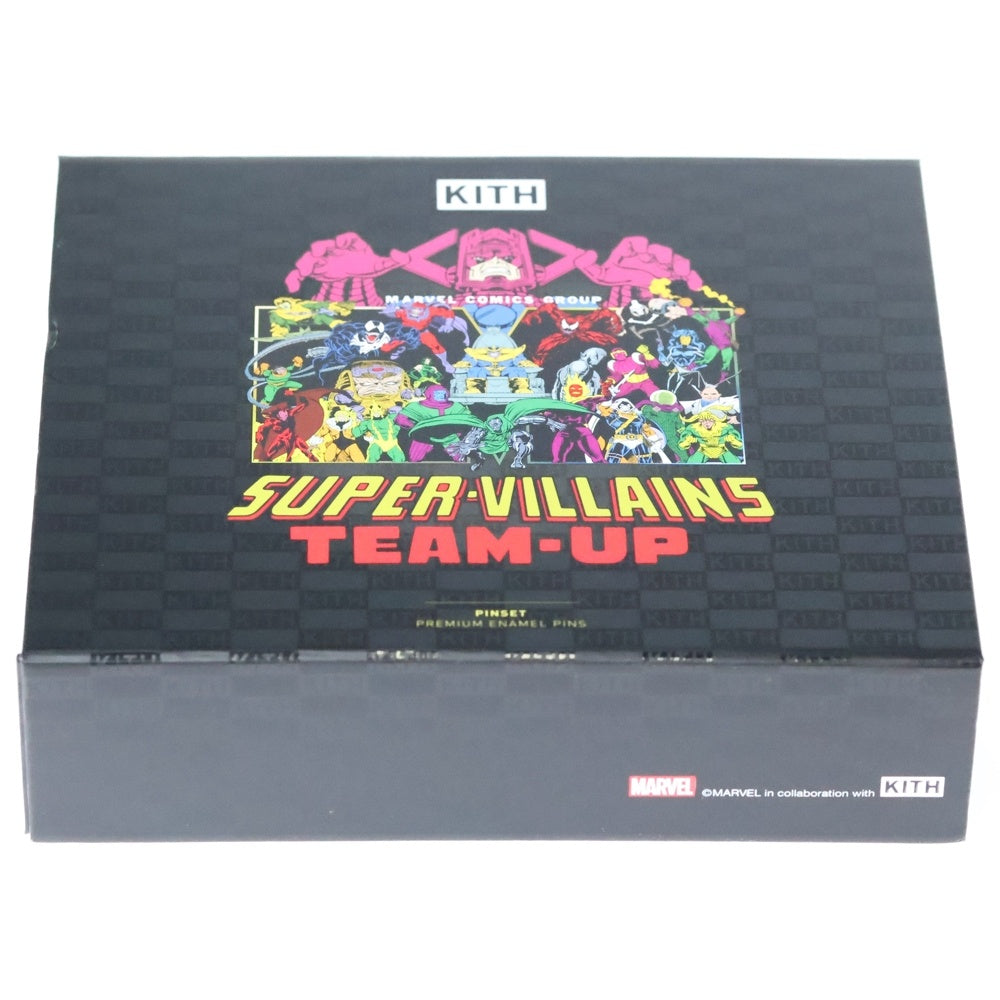 KITH(キス) ×MARVEL Super Villain Pin Set マーベル スーパーヴィラン ピンセット ピンバッジ ピンズ マルチカラー KHLPI0002-906