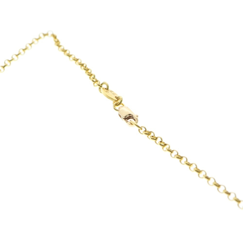 CHROME HEARTS(クロムハーツ) 22K NECKCHAIN R18 ロールチェーンネックレス 18inch ゴールド BCA010