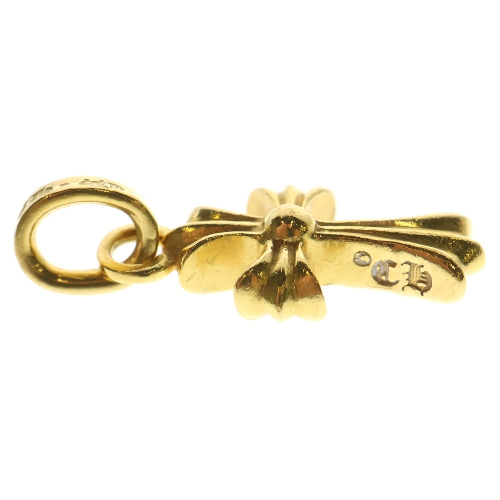 CHROME HEARTS(クロムハーツ) 22K CRS BBYFAT P/DIA ベイビーファットクロス PAVEダイヤ ペンダントトップ ゴールド BCA035