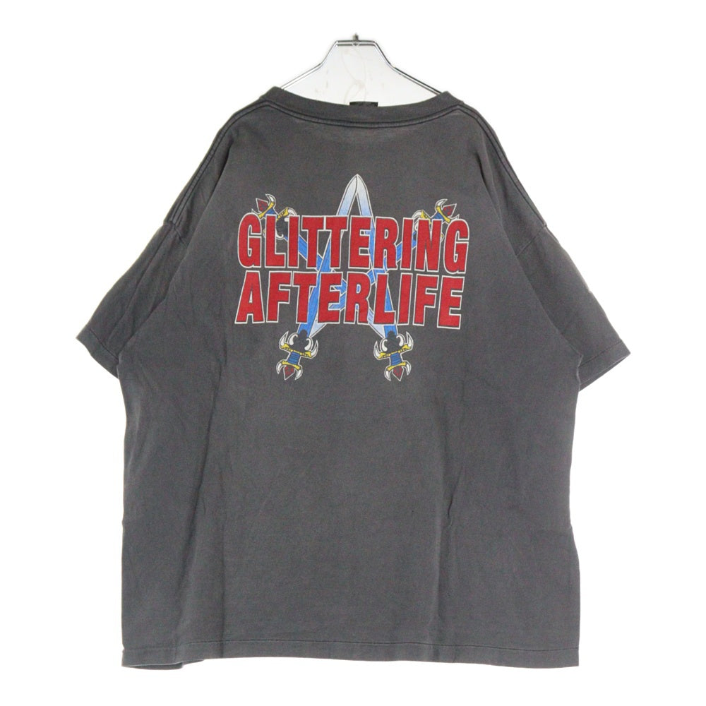 SAINT MICHAEL(セントマイケル) 23SS AFTER LIFE SS TEE アフターライフ 両面プリント クルーネック 半袖Tシャツ カットソー チャコール SM-S23-0000-010