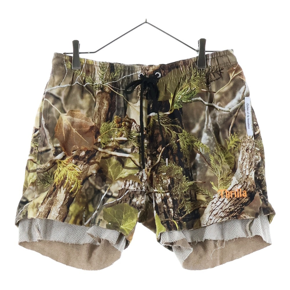 Children of the discordance(チルドレンオブザディスコーダンス) REAL TREE SHORT PANTS リアルツリー ショーツ ハーフパンツ ブラウン COTDPT-023
