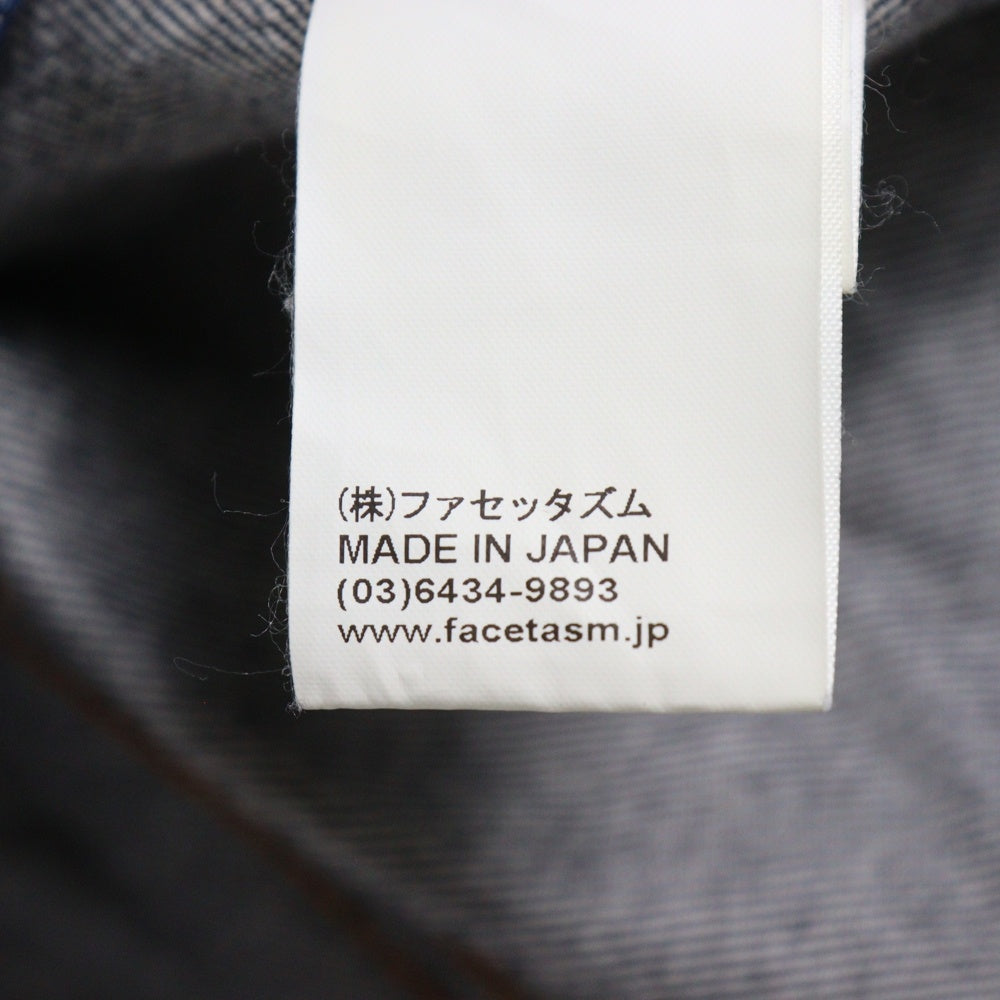 FACETASM(ファセッタズム) BEYONDEXX DNM JKT ビヨンデックス 2WAY デニムジャケット インディゴ KG0-JK-M03