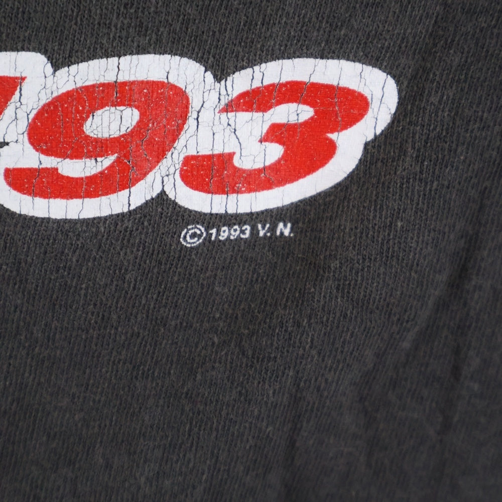 VINTAGE(ヴィンテージ) 90S VINTAGE Motley Crue Japan Tour 93 モトリークルー ジャパンツアー プリントTシャツ 半袖カットソー ブラック