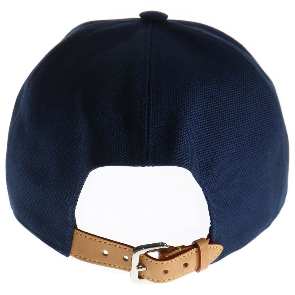 LOUIS VUITTON(ルイヴィトン) キャスケット LVチェーンコットン 5パネルキャップ 帽子 ネイビー MP2590