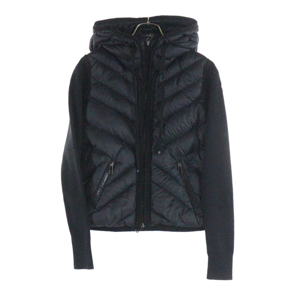 MONCLER(モンクレール) 20AW CARDIGAN TRICOT カーディガン トリコット フード付きダウンジャケット ブラック F20C939B52210