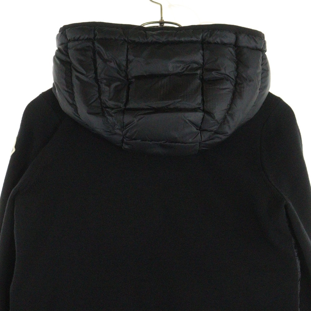 MONCLER(モンクレール) 20AW CARDIGAN TRICOT カーディガン トリコット フード付きダウンジャケット ブラック F20C939B52210