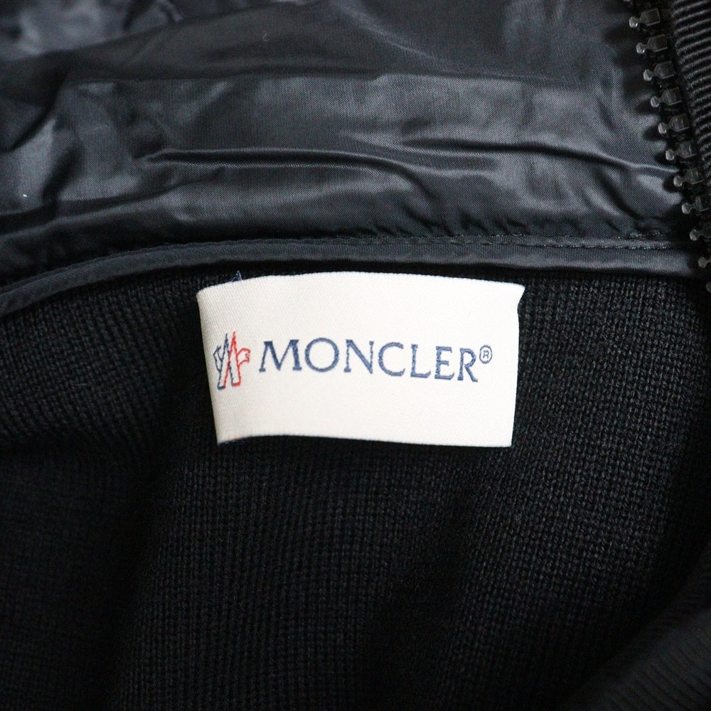 MONCLER(モンクレール) 20AW CARDIGAN TRICOT カーディガン トリコット フード付きダウンジャケット ブラック F20C939B52210