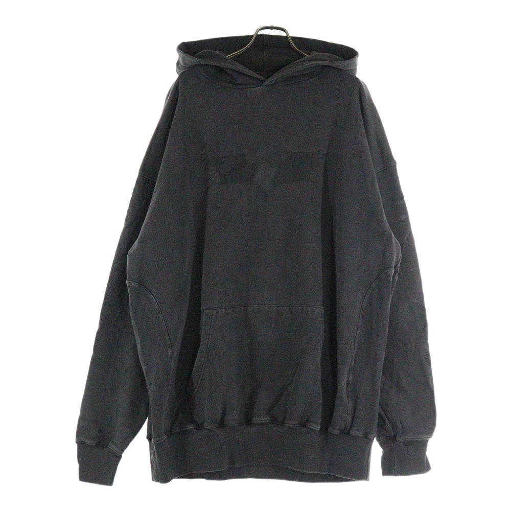 cvtvlist(カタリスト) 23AW ×Warner Bros. BATMAN ワーナーブラザース バットマン 両面プリント スウェット プルオーバーパーカー ブラック 230110WB01