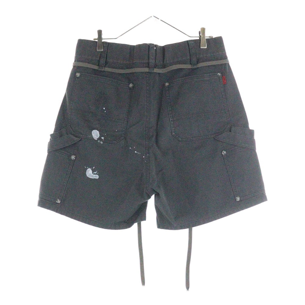 cvtvlist(カタリスト) 23SS PRISONER SHORTS プリズナー ダブルニーショーツ ハーフパンツ チャコール 2201070403