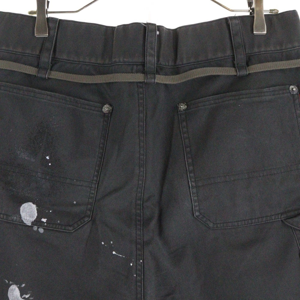 cvtvlist(カタリスト) 23SS PRISONER SHORTS プリズナー ダブルニーショーツ ハーフパンツ チャコール 2201070403