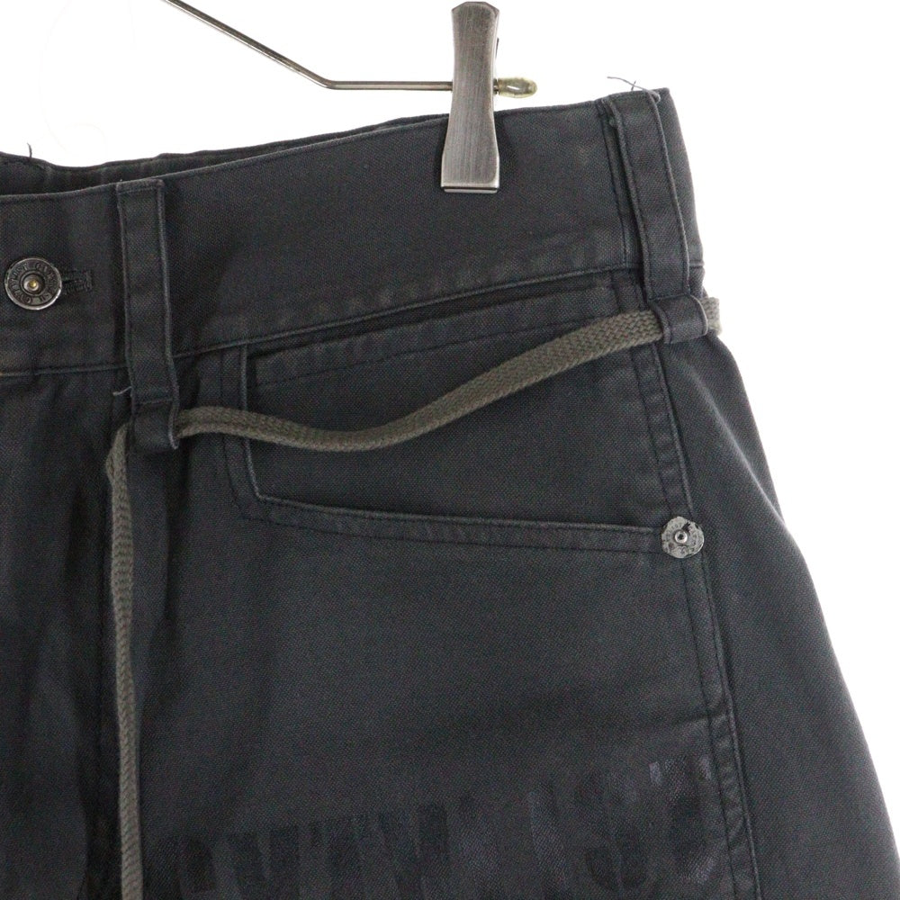 cvtvlist(カタリスト) 23SS PRISONER SHORTS プリズナー ダブルニーショーツ ハーフパンツ チャコール 2201070403
