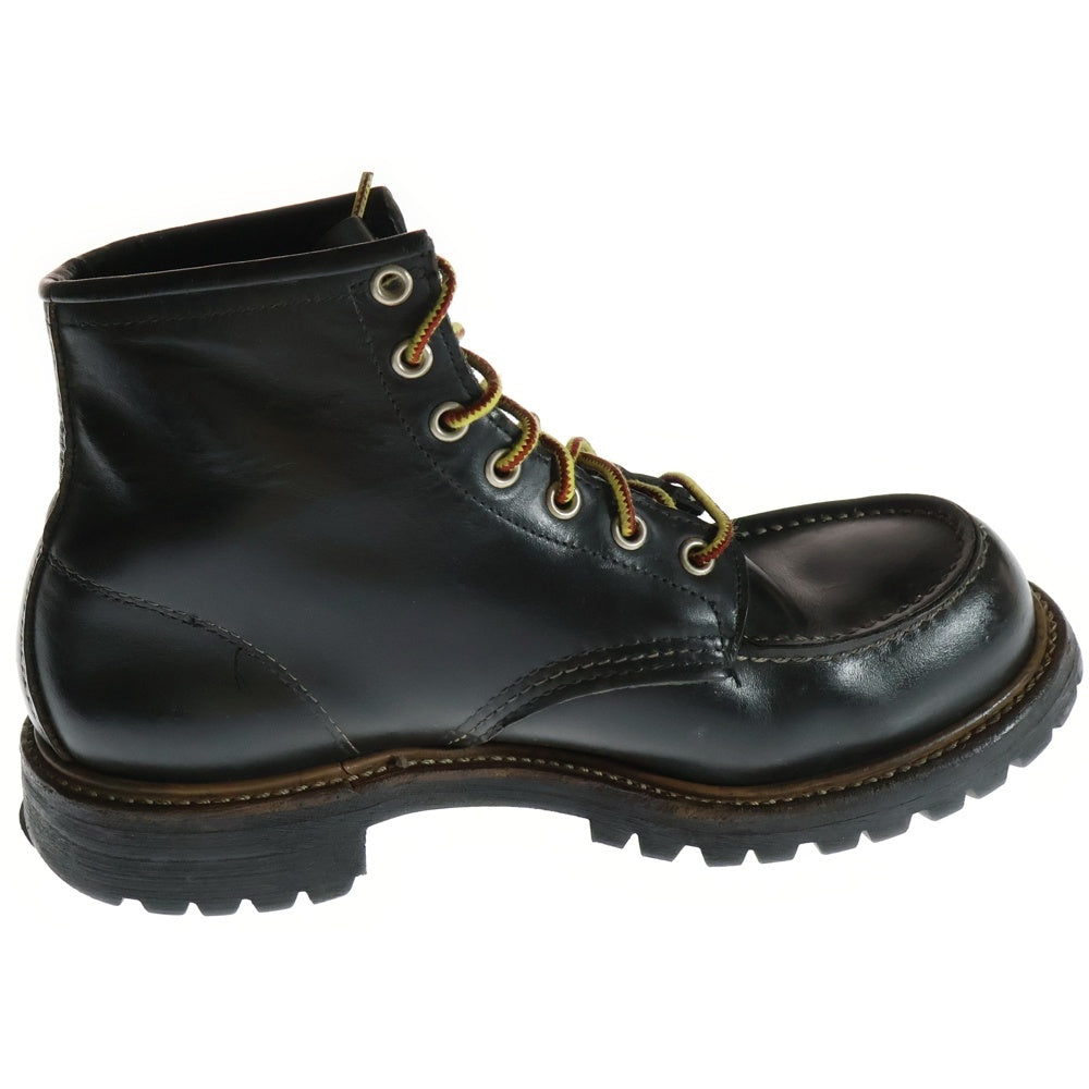 RED WING(レッド ウイング) Classic Work 6inch Moc-toe/Lug-sole クラシックワーク 6インチ モックトゥ ラグソール ワークブーツ ブラック 8176