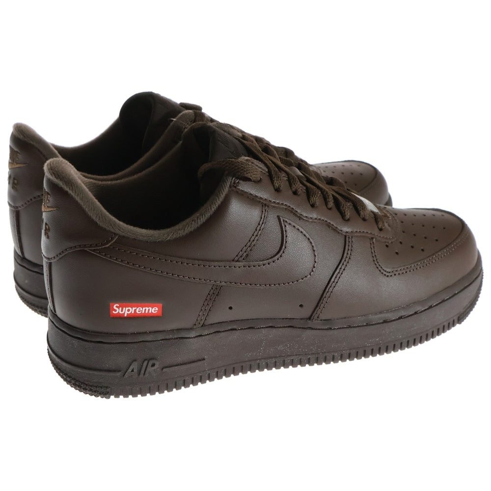 NIKE(ナイキ) ×Supreme AIR FORCE 1 LOW シュプリーム エアフォース 1 ローカットスニーカー ブラウン US7.5/25.5cm CU9225-200