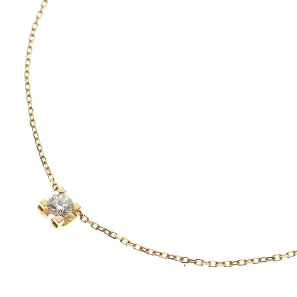 Cartier(カルティエ) C ドゥ カルティエ ネックレス K18PG ピンクゴールド 1Pダイヤモンド 0.18carat N7424281