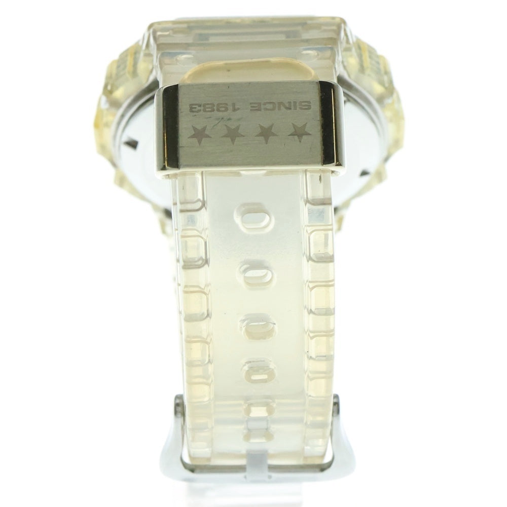 CASIO G-SHOCK(カシオ ジーショック) 40周年モデル クリアバンド デジタルウォッチ 腕時計 DW-5040 RX-7JR