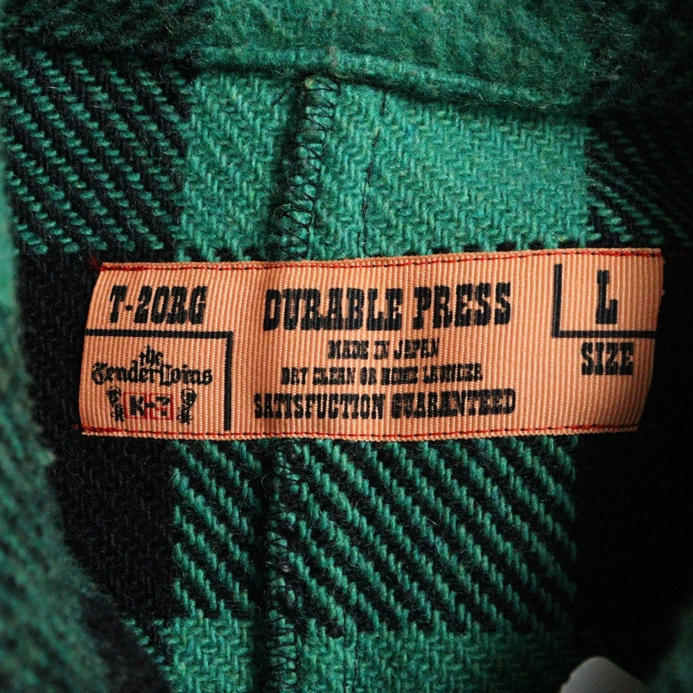 TENDERLOIN(テンダーロイン) 03AW T-BUFFALO JKT 1st T-20RG 初期 バッファロー チェック ウールジャケット グリーン/ブラック