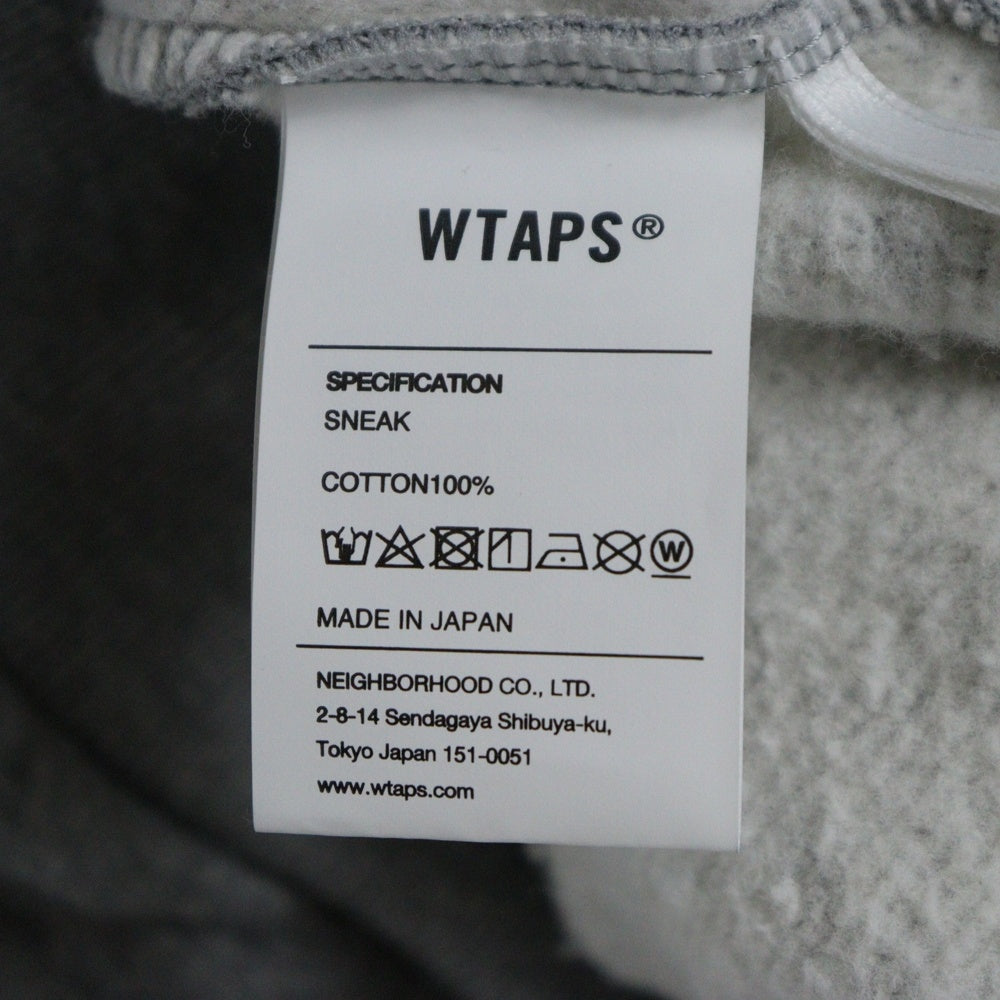WTAPS(ダブルタップス) 23AW INGREDIENTS SWEATER イングレディエンツ セーター クルーネック リブスウェット 232ATDT-CPM02S