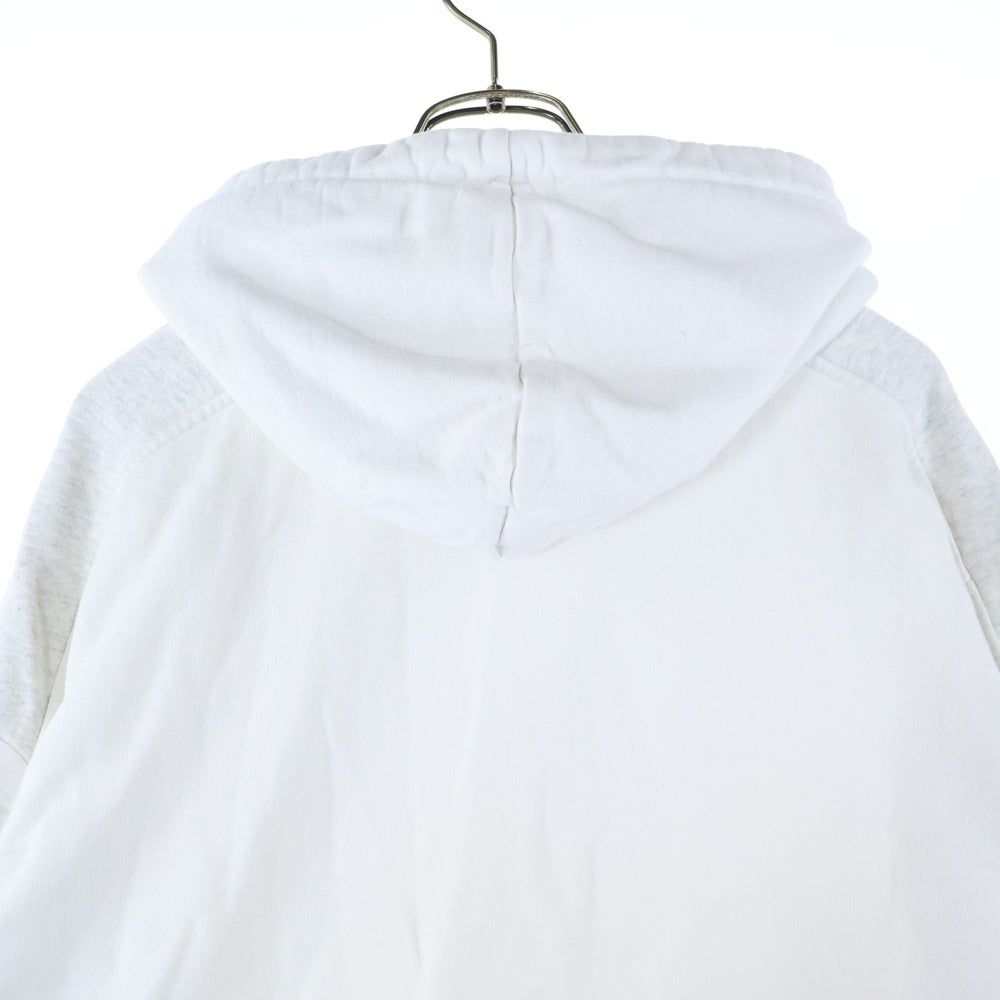 SUPREME(シュプリーム) 18SS Sideline Hooded Sweatshirt サイドラインロゴ フーデッド スウェットシャツ プルオーバーパーカー ホワイト
