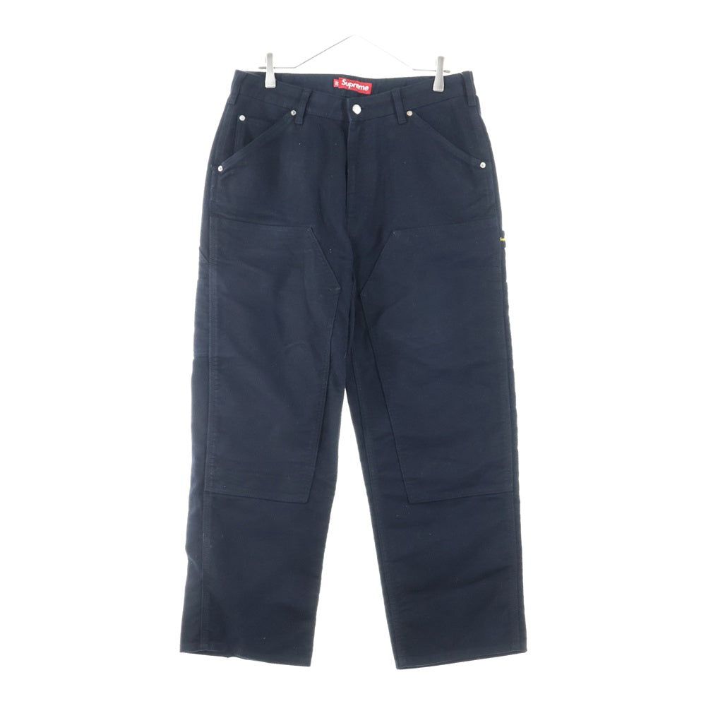 SUPREME(シュプリーム) 23AW Moleskin Double Knee Painter Pant モレスキンダブルニーペインターパンツ ブラック