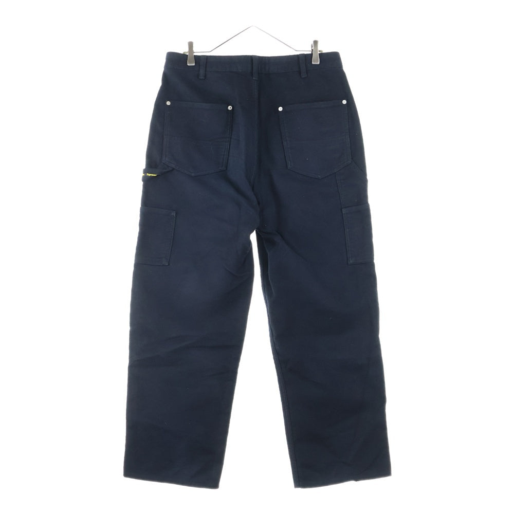 SUPREME(シュプリーム) 23AW Moleskin Double Knee Painter Pant モレスキンダブルニーペインターパンツ ブラック