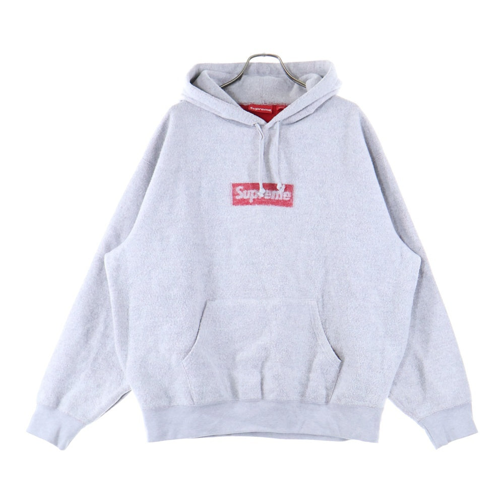 SUPREME(シュプリーム) 23SS Inside Out Box Logo Hooded Sweatshirt インサイドアウト ボックスロゴフーデッドスウェットシャツ プルオーバーパーカー グレー