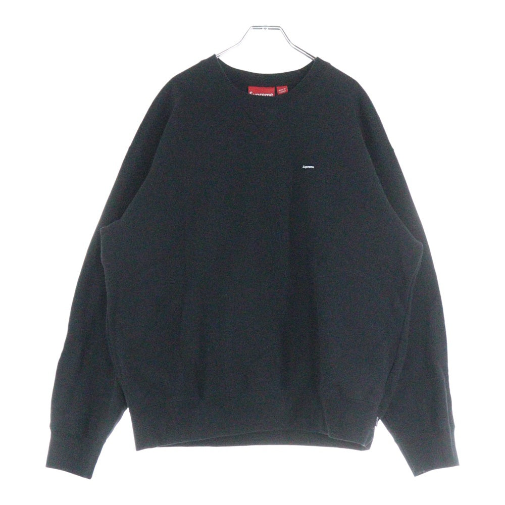 SUPREME(シュプリーム) 23AW Small Box Logo Sweatshirt スモールボックスロゴ クルーネック スウェットトレーナー ブラック