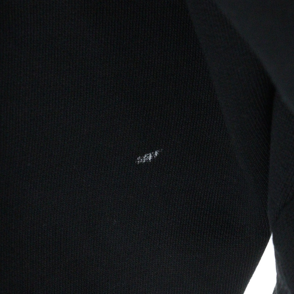 ami paris(アミパリス) ADC HOODIE エンボス ロゴ スウェット プルオーバーパーカー ブラック USW225.749