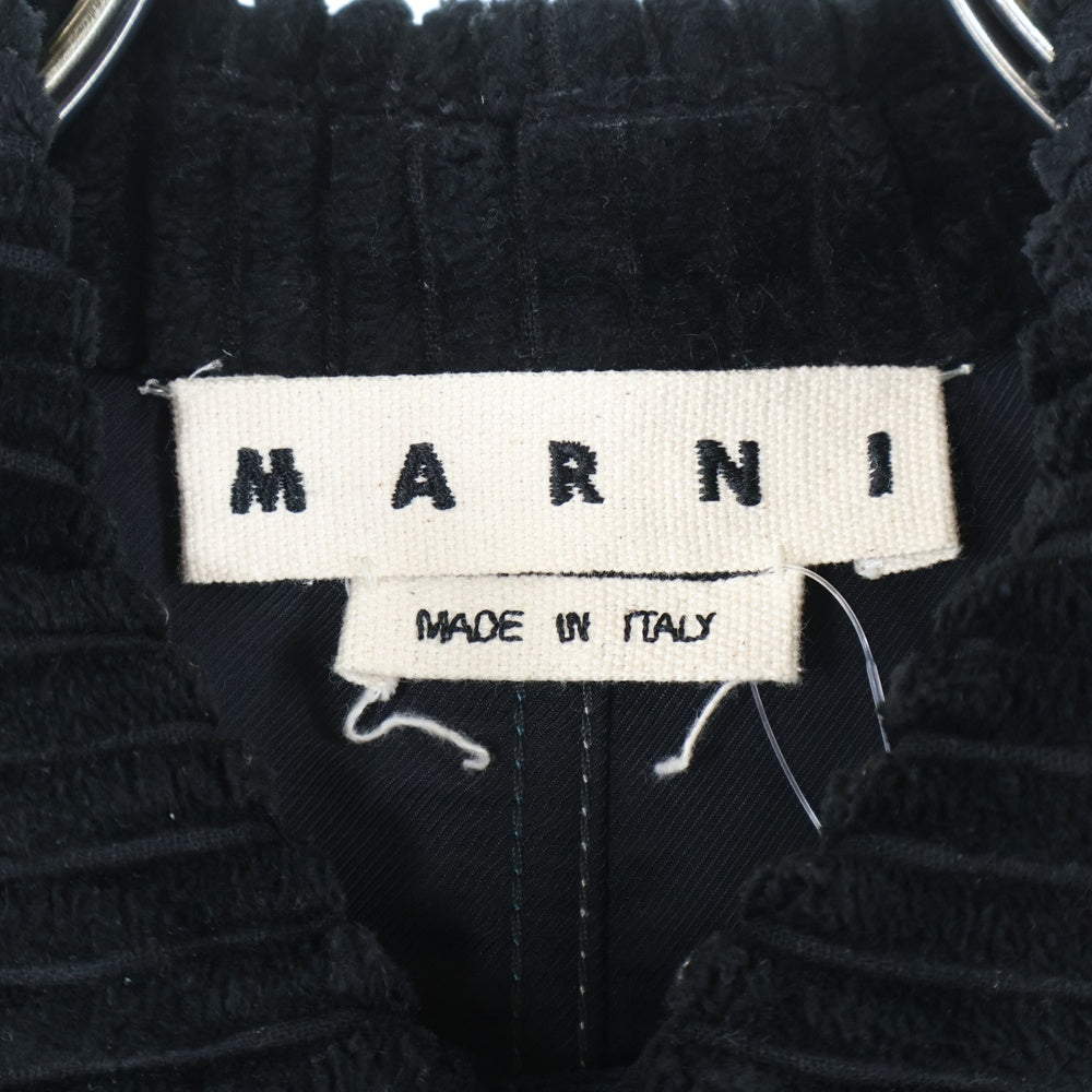 MARNI(マルニ) コットン ツイル カバーオール ジャケット ネイビーGUMU0069Q0UTC043