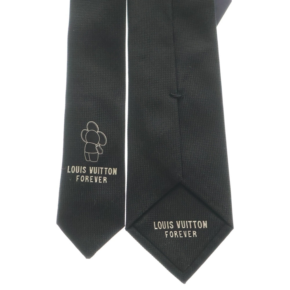 LOUIS VUITTON(ルイヴィトン) クラヴァット ヴィヴィエンヌ18 シルク ネクタイ ブラック R98074