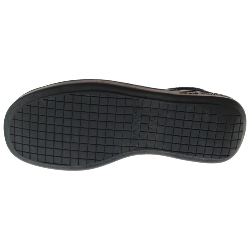 LOUIS VUITTON(ルイヴィトン) スエード スリッポン ローカットスニーカー ブラック 8 1/2