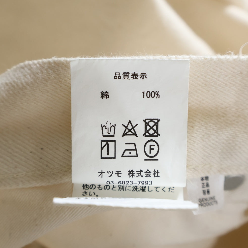 HUMAN MADE(ヒューマンメイド) 7ポケット ダックパッチ コットン デニムパンツ アイボリー