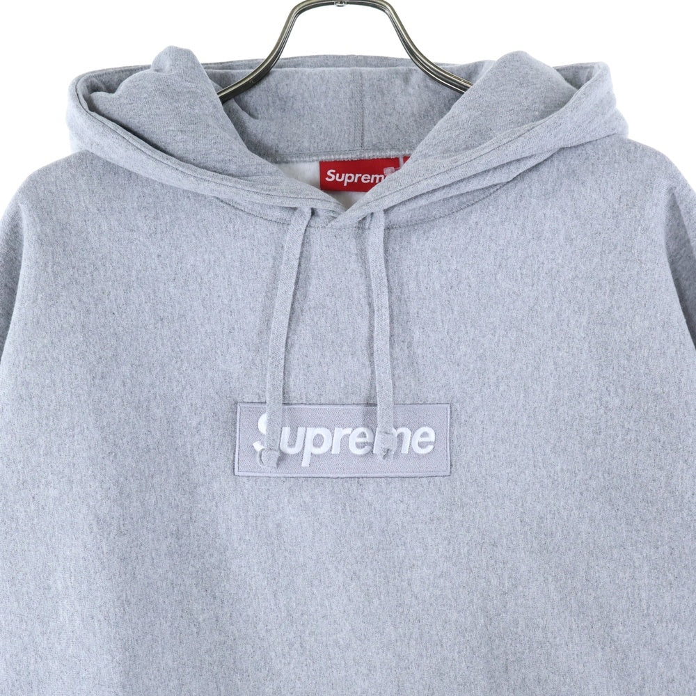 SUPREME(シュプリーム) 24AW Box Logo Hooded Sweatshirt ボックスロゴ スウェットプルオーバーパーカー グレー