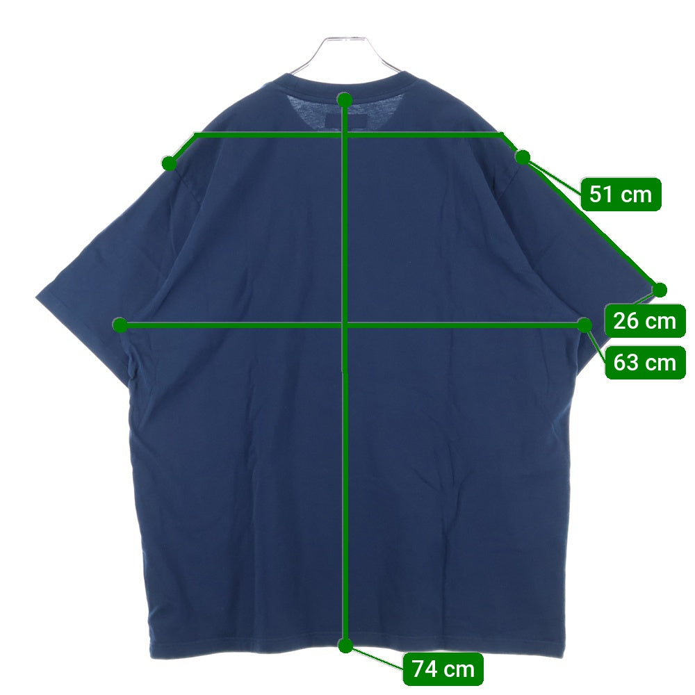 SUPREME(シュプリーム) 24SS Small Box Tee スモールボックスロゴ クルーネック半袖Tシャツ カットソー ネイビー