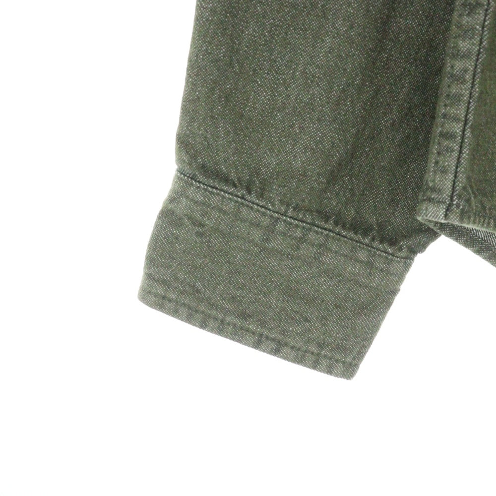 SUPREME(シュプリーム) 22AW Small Box Logo Twill shirt スモールボックスロゴ コットンツイル 長袖シャツ カーキ