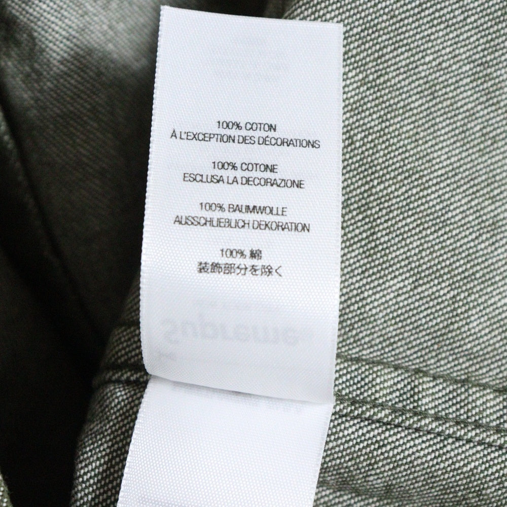 SUPREME(シュプリーム) 22AW Small Box Logo Twill shirt スモールボックスロゴ コットンツイル 長袖シャツ カーキ