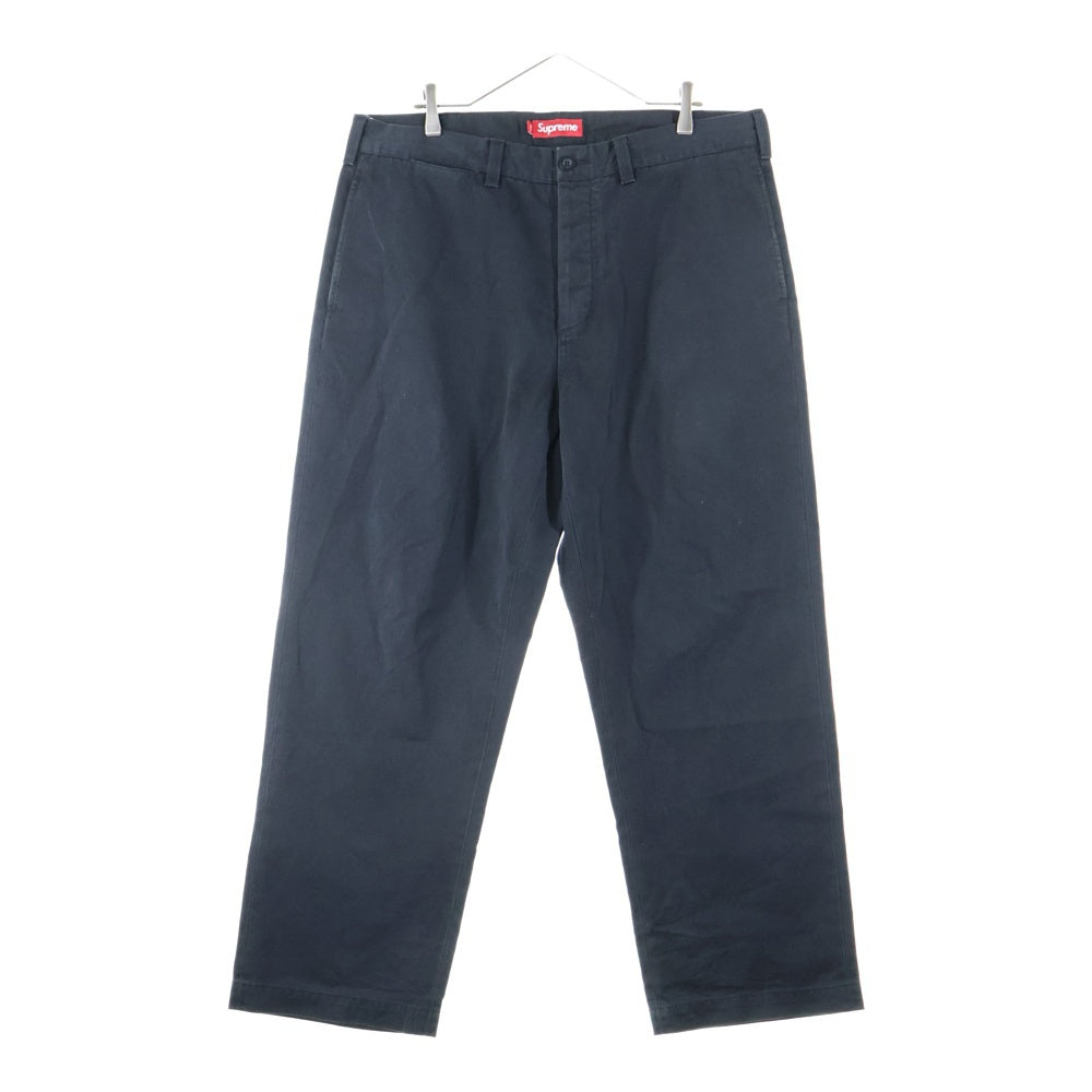 SUPREME(シュプリーム) 20AW Pin Up Chino Pant ピンアップ グラフィックエンブロイダリー チノパンツ ブラック