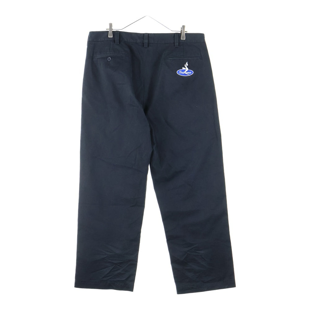 SUPREME(シュプリーム) 20AW Pin Up Chino Pant ピンアップ グラフィックエンブロイダリー チノパンツ ブラック