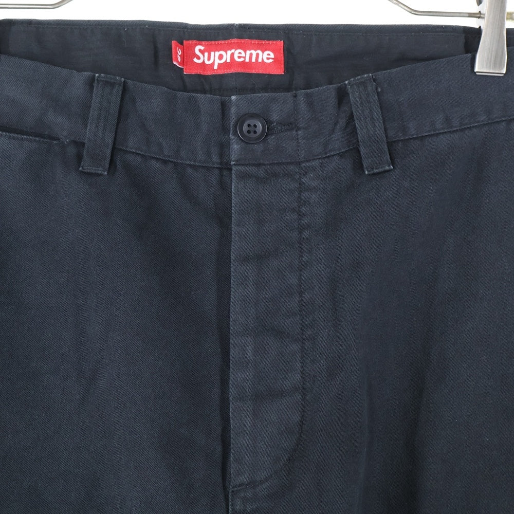 SUPREME(シュプリーム) 20AW Pin Up Chino Pant ピンアップ グラフィックエンブロイダリー チノパンツ ブラック
