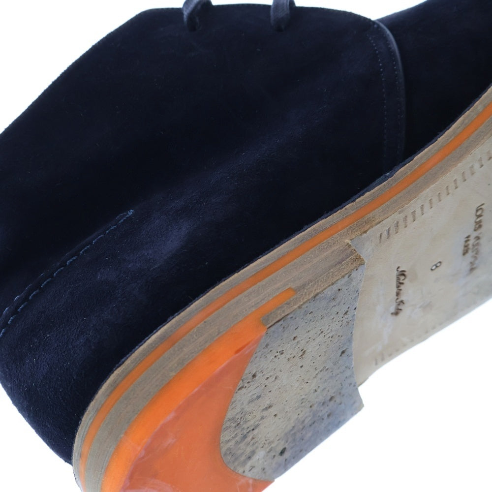 LOUIS VUITTON(ルイヴィトン) 13SS スエード レースアップ チャッカブーツ ネイビー BM1112