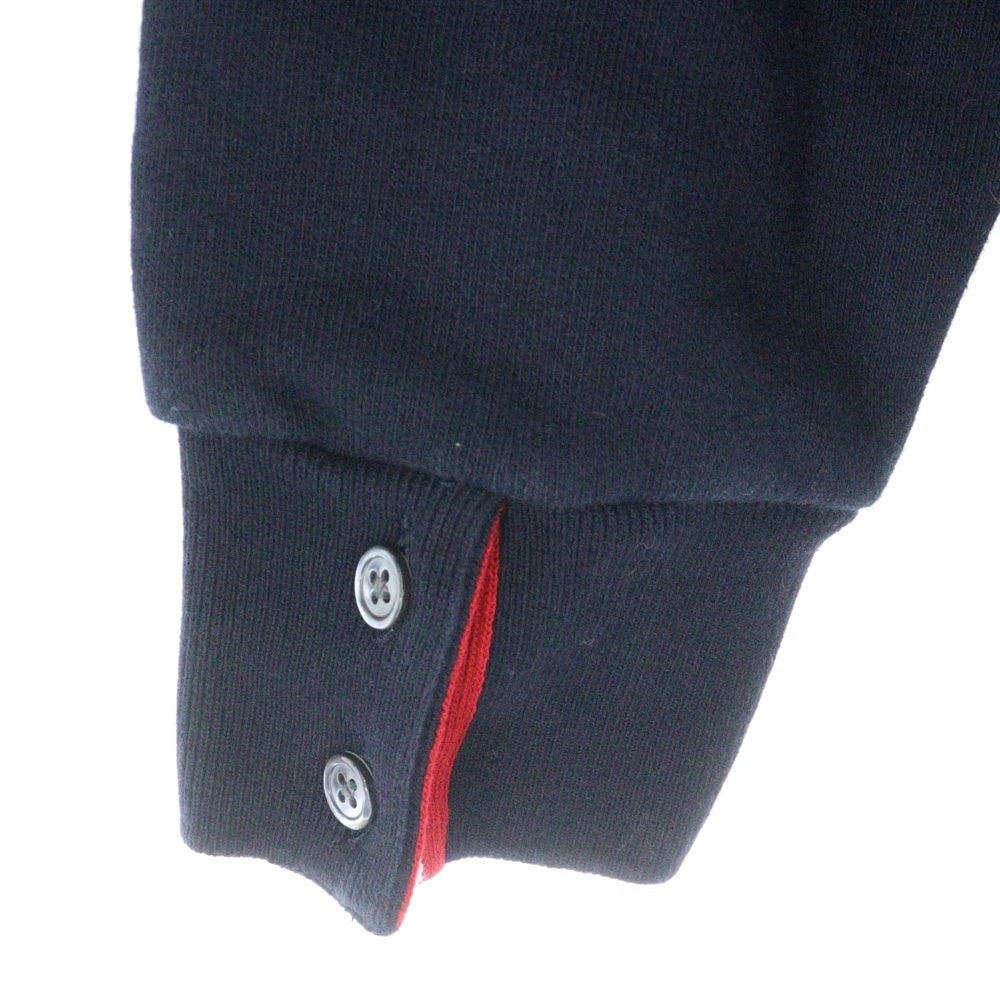 THOM BROWNE(トムブラウン) Crewneck Sweat Shirt トリコロール クルーネックスウェットトレーナー ネイビー MJT085A-03377415