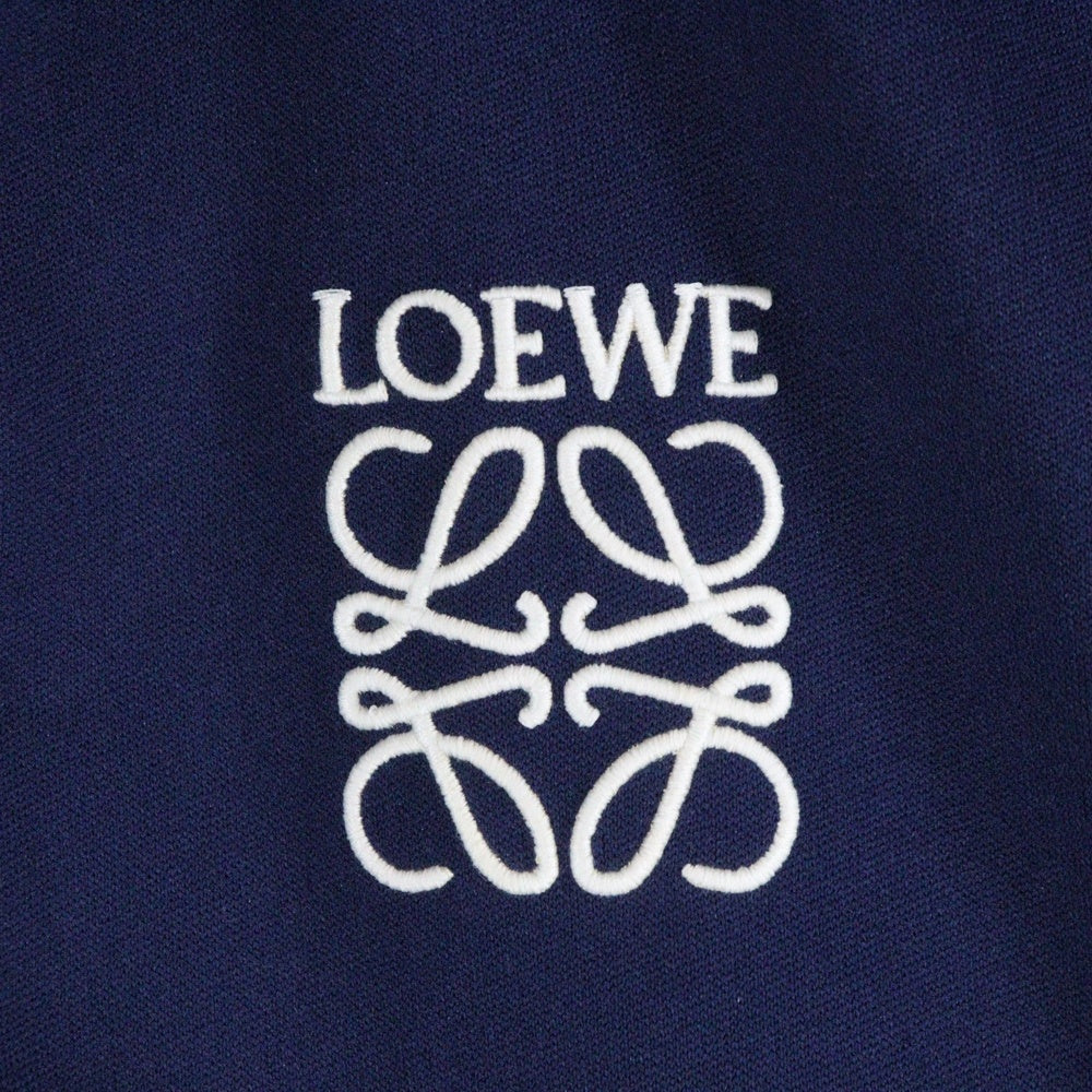 LOEWE(ロエベ) アナグラム ポリエステル トラックジャケット ネイビー S359Y52X02