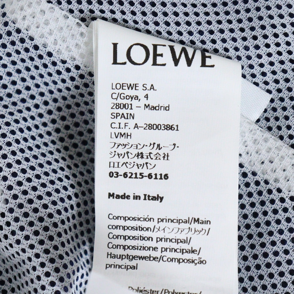LOEWE(ロエベ) アナグラム ポリエステル トラックジャケット ネイビー S359Y52X02