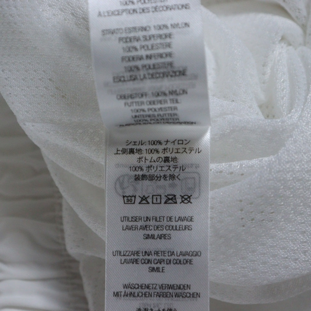 SUPREME(シュプリーム) 25SS Spellout Embroidered Track Pant スペルアウト エンブロイダリー ナイロン トラックパンツ ホワイト/レッド