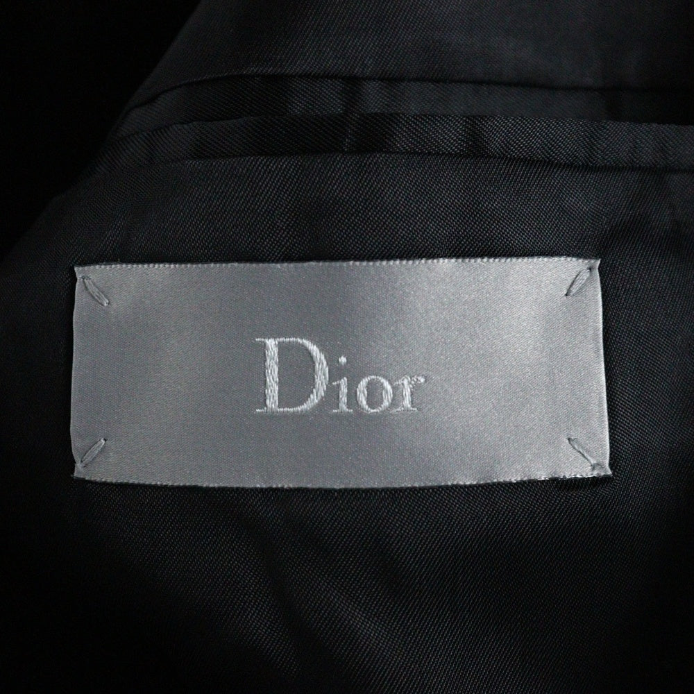 DIOR(ディオール) ATELIER ニット 切替 2B テーラードジャケット ブラック 833C274Y4326