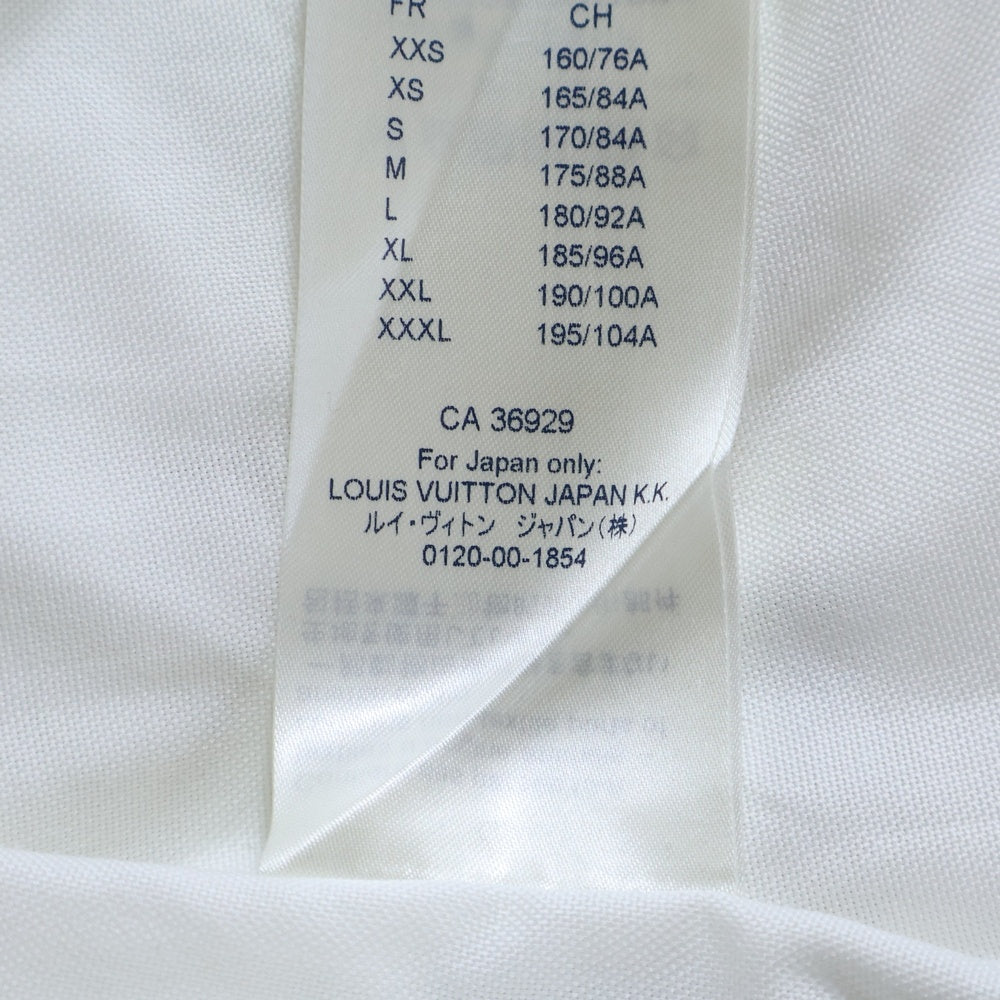 LOUIS VUITTON(ルイヴィトン) 20AW DNA オックスフォード 長袖 シャツ ホワイト RM202Q DLX HIS55W