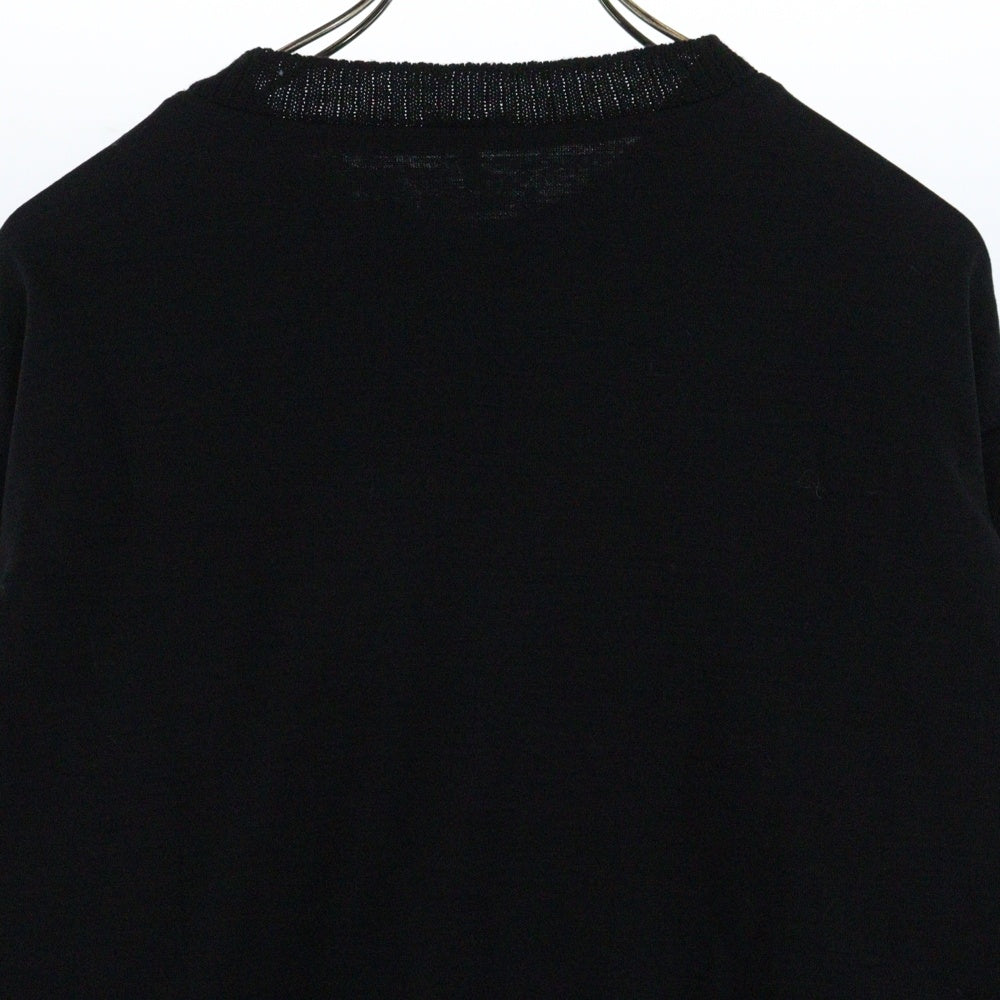 LOEWE(ロエベ) 21AW レイヤード デザイン ニット セーター ブラック S359341XAY