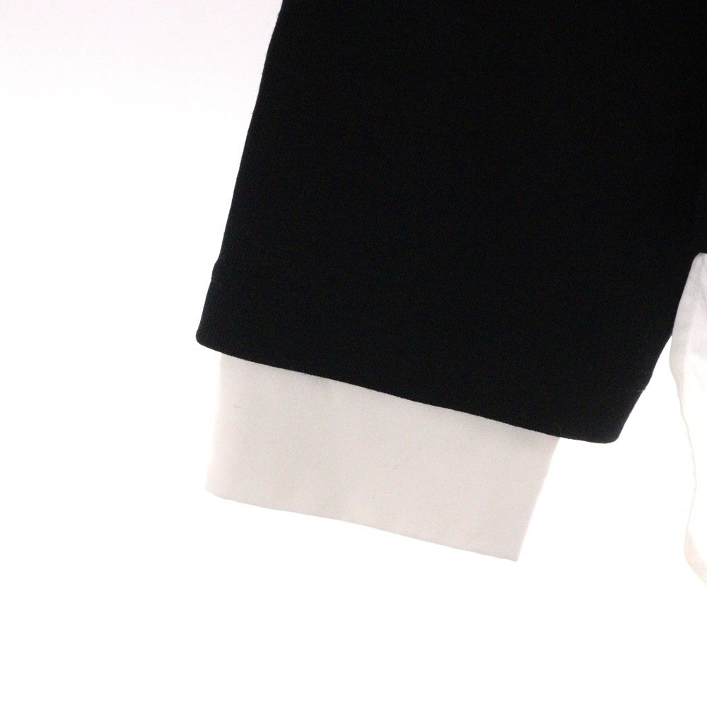 LOEWE(ロエベ) 21AW レイヤード デザイン ニット セーター ブラック S359341XAY