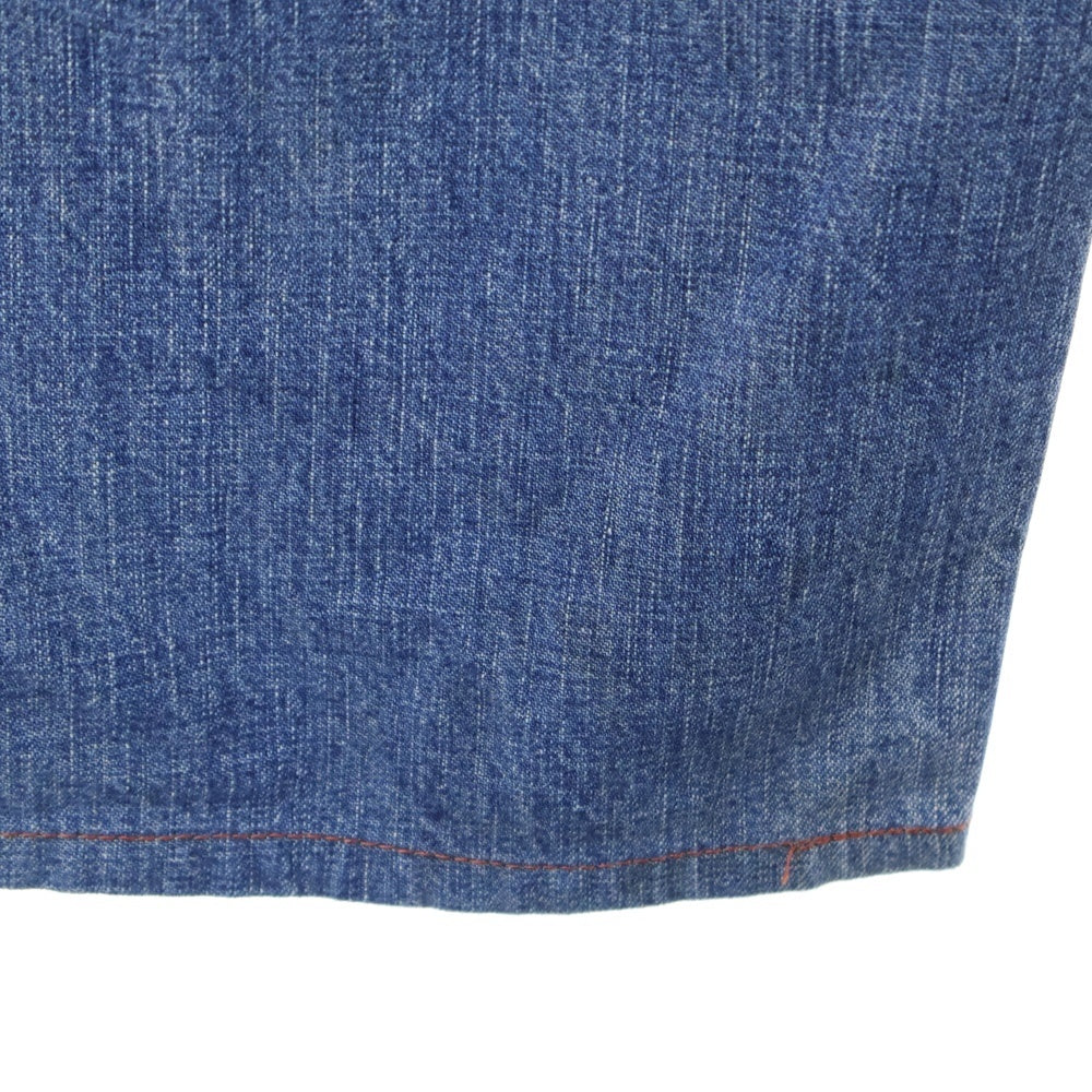 SAINT MICHAEL(セントマイケル) 23AW DENIM PAINTER PANTS ペインター ダメージ加工 デニムパンツ インディゴブルー SM-A23-0000-038